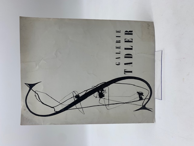 Galerie Stadler. Tapies. Du 14 juin au 13 juillet 1957